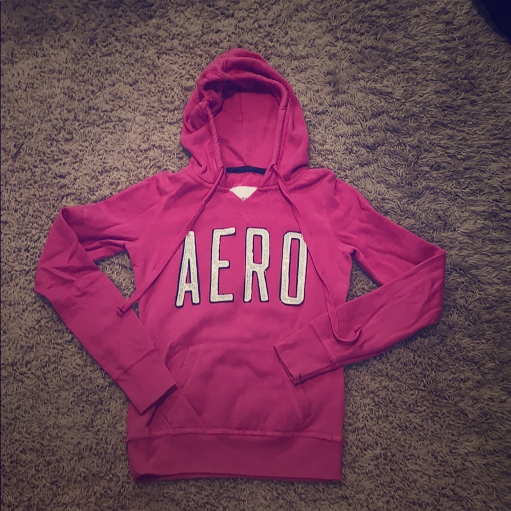 Aeropostale pink hoodie